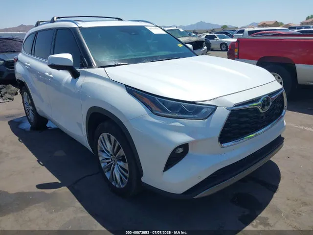 2023 Toyota Highlander Platinum VIN 5TDKDRAH8PS507516 фото 1