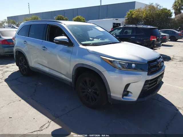 2019 Toyota Highlander Se VIN 5TDJZRFH2KS613295 фото 1