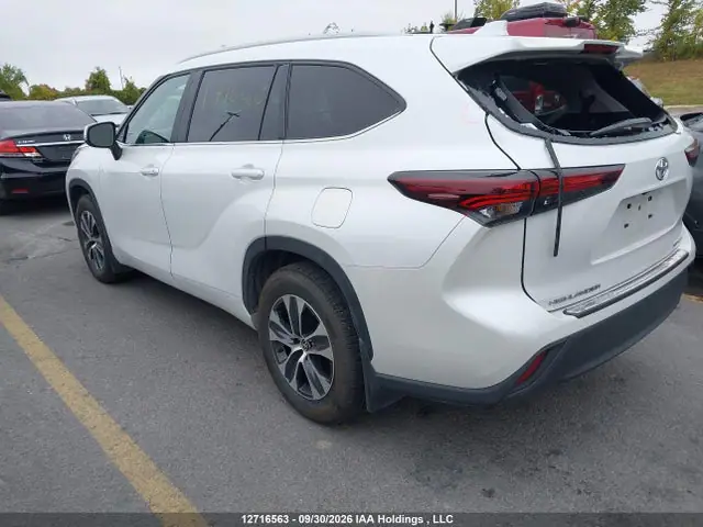 5TDKDRBH7TS604845 — 2026 Toyota Highlander XLE AWD, фото 3 с аукциона IAAI 13.10.2026, Задняя часть