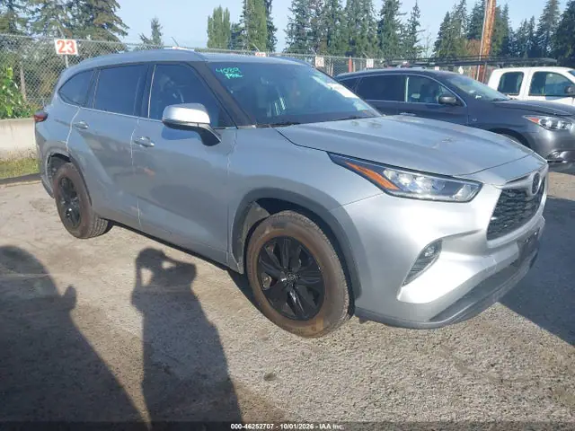 5TDGZRAH9LS502441 Toyota Highlander XLE 2020 — повреждение Задняя часть, фото до ремонта