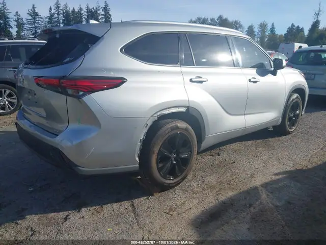 5TDGZRAH9LS502441 — 2020 Toyota Highlander XLE, фото 4 с аукциона IAAI 14.10.2026, Задняя часть