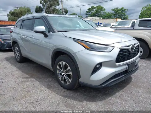 5TDKDRAH3RS050617 — 2024 Toyota Highlander XLE, Передняя часть (Front End), фото до ремонта