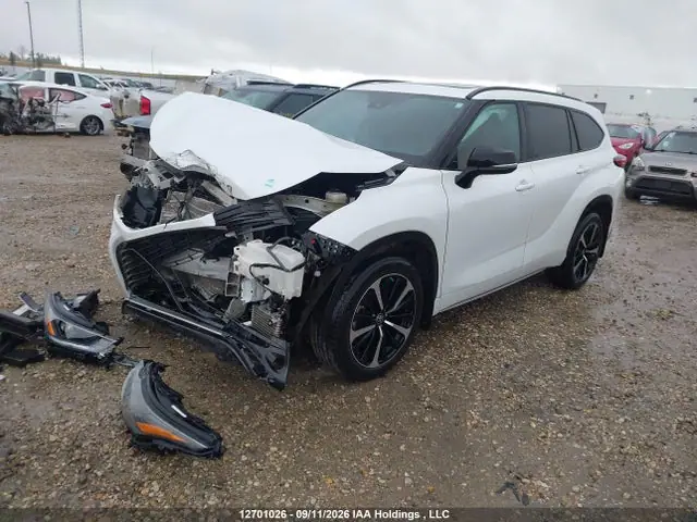 2022 Toyota Highlander Xse VIN 5TDLZRBH9NS217884 фото 2