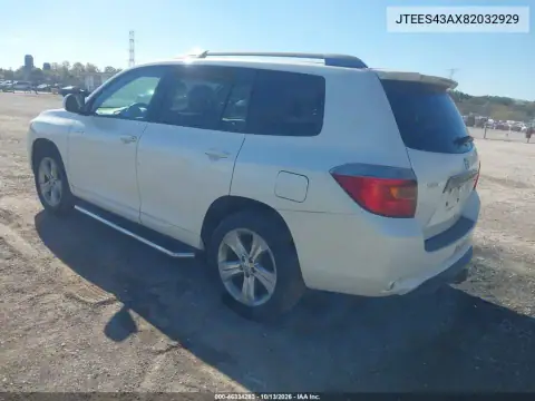 JTEES43AX82032929 — 2008 Toyota Highlander, фото 4 с аукциона IAAI, Естественный износ