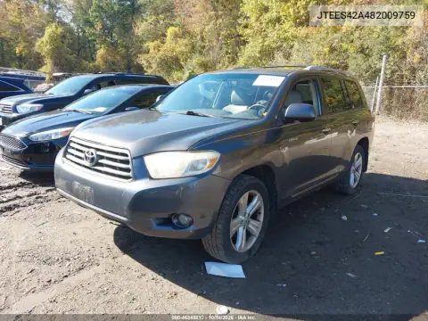 JTEES42A482009759 — 2008 Toyota Highlander, фото 3 с аукциона IAAI 16.10.2026, Естественный износ