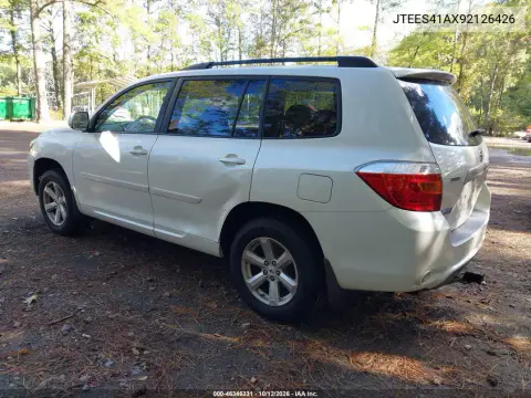 2009 Toyota Highlander VIN JTEES41AX92126426 фото 3