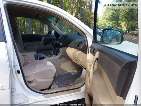 2009 Toyota Highlander VIN JTEES41AX92126426 фото 5