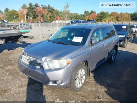 2009 Toyota Highlander Hybrid Limited VIN JTEEW44A892026213 фото 2