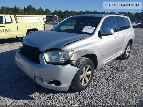 2010 Toyota Highlander Base V6 VIN 5TDZK3EH6AS008314 фото 3