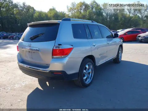 2011 Toyota Highlander Limited V6 VIN 5TDDK3EH9BS070348 фото 5