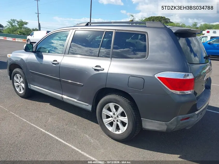 2011 Toyota Highlander Base V6/Se V6 VIN 5TDZK3EH3BS034788 фото 4