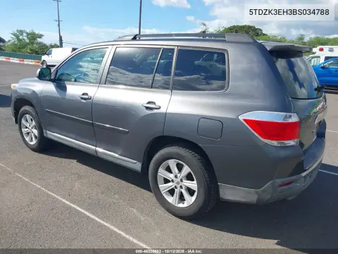 5TDZK3EH3BS034788 — 2011 Toyota Highlander, Естественный износ, фото до ремонта