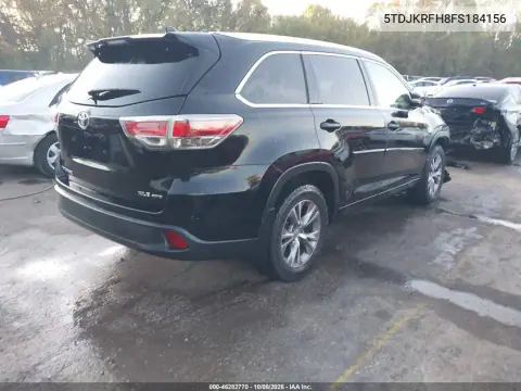 2015 Toyota Highlander Xle V6 VIN 5TDJKRFH8FS184156 фото 5