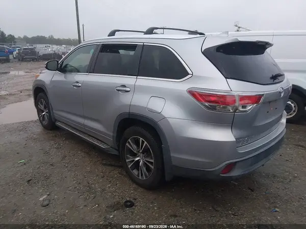 5TDJKRFH5GS507046 — 2016 Toyota Highlander, фото 3 с аукциона IAAI, Левый бок