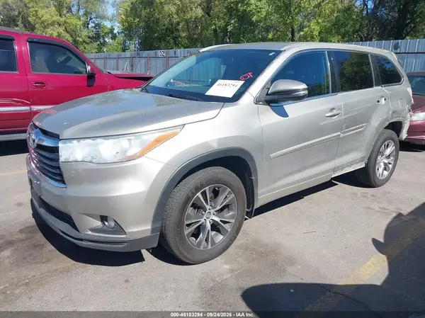 2016 TOYOTA HIGHLANDER VIN 5TDJKRFH8GS266678 фото 2