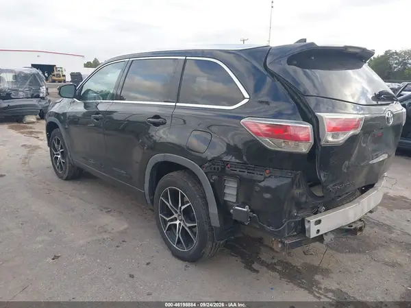 5TDYKRFH9GS138755 — 2016 Toyota Highlander, фото 3 с аукциона IAAI, Передняя часть
