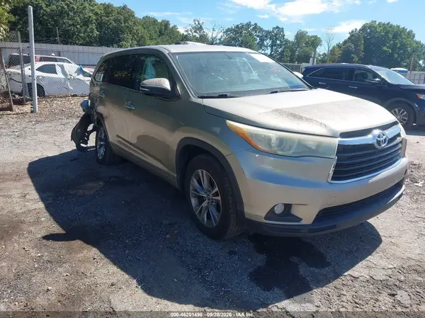 5TDZKRFH7GS134255 — 2016 Toyota Highlander, Задняя часть справа (Right Rear), фото до ремонта
