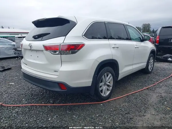 5TDBKRFH7GS345795 — 2016 Toyota Highlander, фото 4 с аукциона IAAI, Передняя часть слева