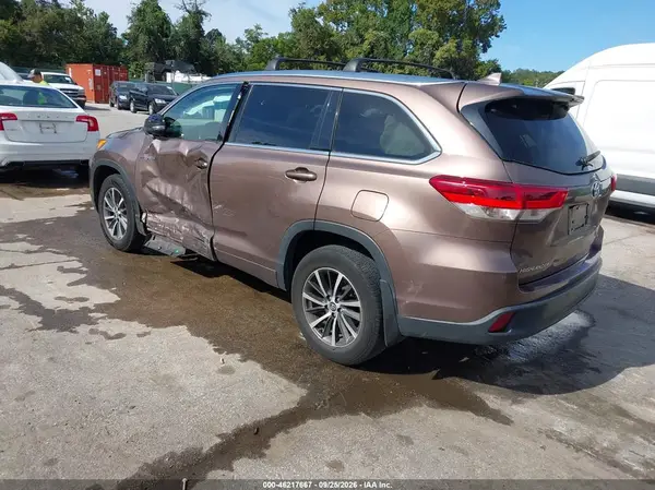 5TDJGRFH0HS025586 — 2017 Toyota Highlander, фото 3 с аукциона IAAI, LEFT & RIGHT SIDE