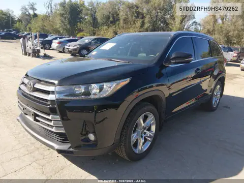 2017 Toyota Highlander Limited VIN 5TDDZRFH9HS479262 фото 3