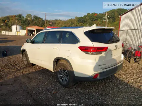 2017 Toyota Highlander Xle VIN 5TDJZRFH5HS400463 фото 4