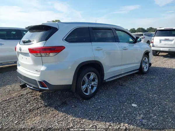 2018 TOYOTA HIGHLANDER VIN 5TDYZRFHXJS276193 фото 4