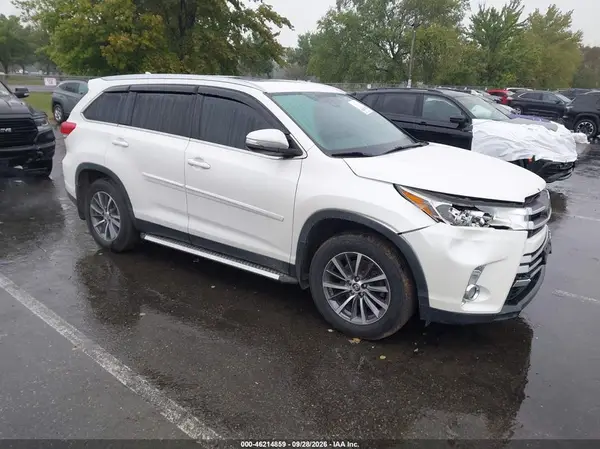 5TDJZRFH3KS605982 — 2019 Toyota Highlander, Передняя часть (Front End), фото до ремонта
