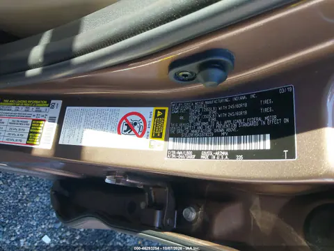2019 Toyota Highlander Xle VIN 5TDJZRFH5KS978229 фото 10