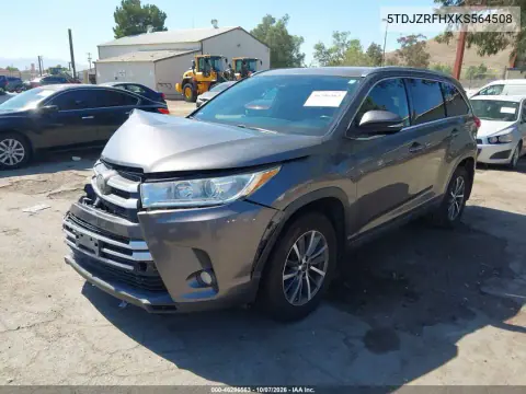 2019 Toyota Highlander Xle VIN 5TDJZRFHXKS564508 фото 3