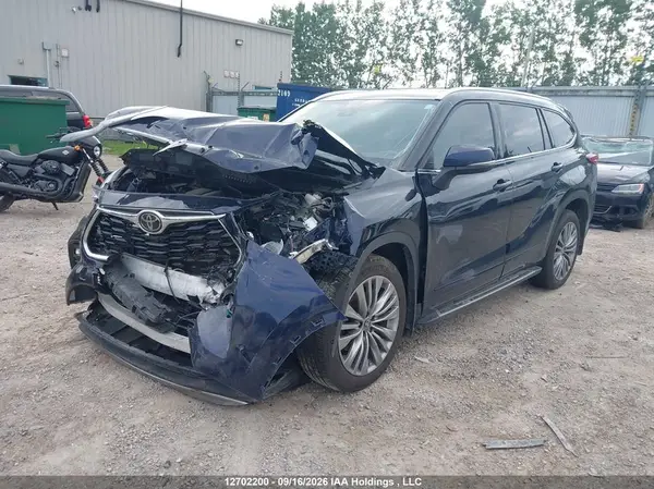 5TDFZRBH7LS042335 — 2020 Toyota Highlander, фото 2 с аукциона IAAI 29.09.2026, Передняя часть