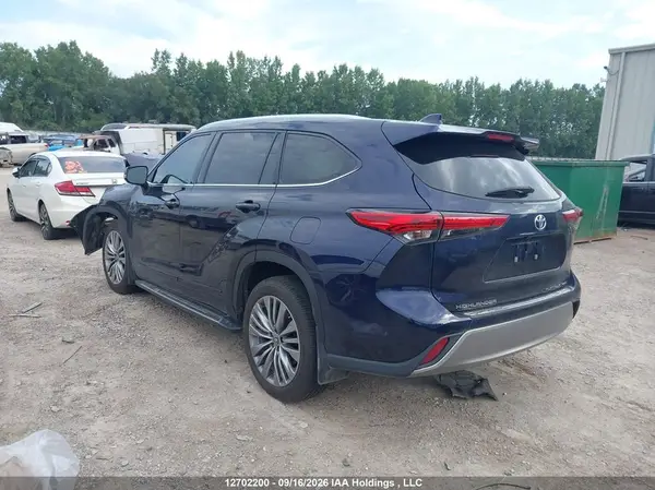 5TDFZRBH7LS042335 — 2020 Toyota Highlander, фото 3 с аукциона IAAI 29.09.2026, Передняя часть
