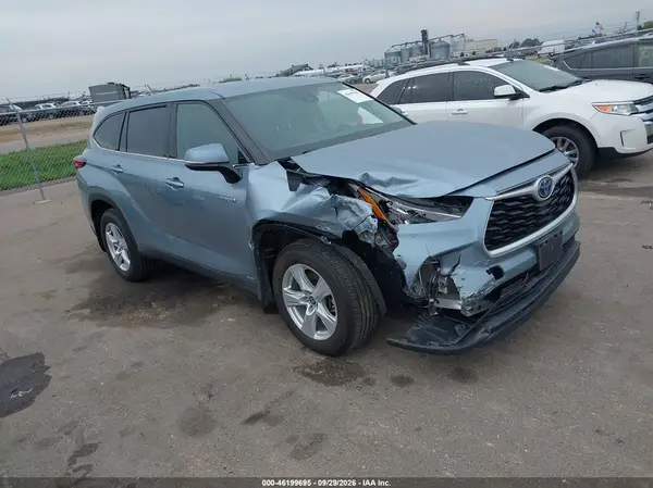 5TDBBRCH8LS009975 — 2020 Toyota Highlander, Передняя часть (Front End), фото до ремонта