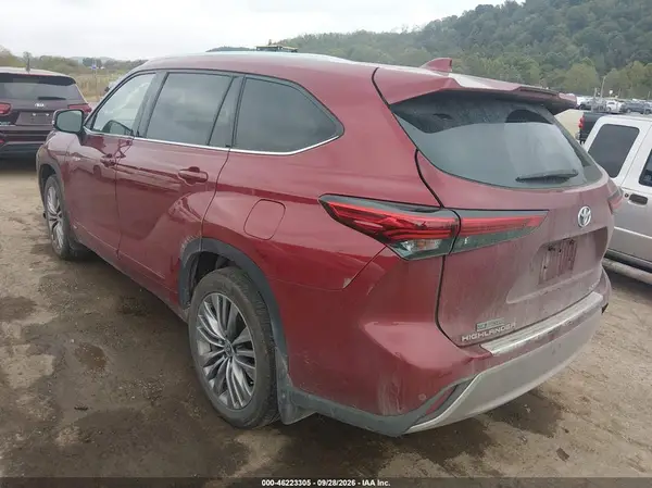5TDEBRCH3LS004602 — 2020 Toyota Highlander, фото 3 с аукциона IAAI, Передняя часть