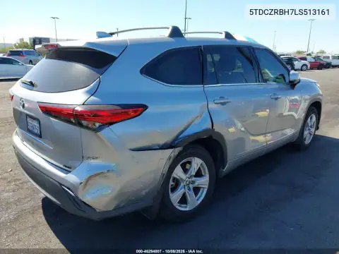 2020 Toyota Highlander L VIN 5TDCZRBH7LS513161 фото 5
