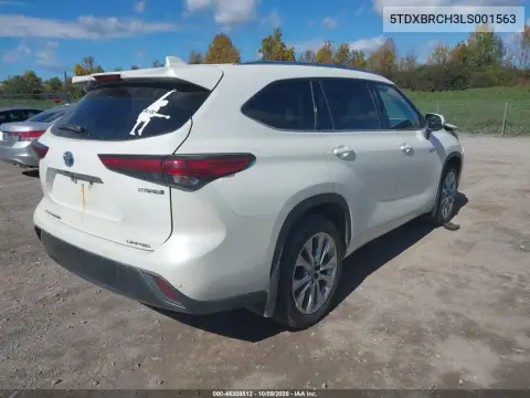 2020 Toyota Highlander Hybrid Limited VIN 5TDXBRCH3LS001563 фото 5