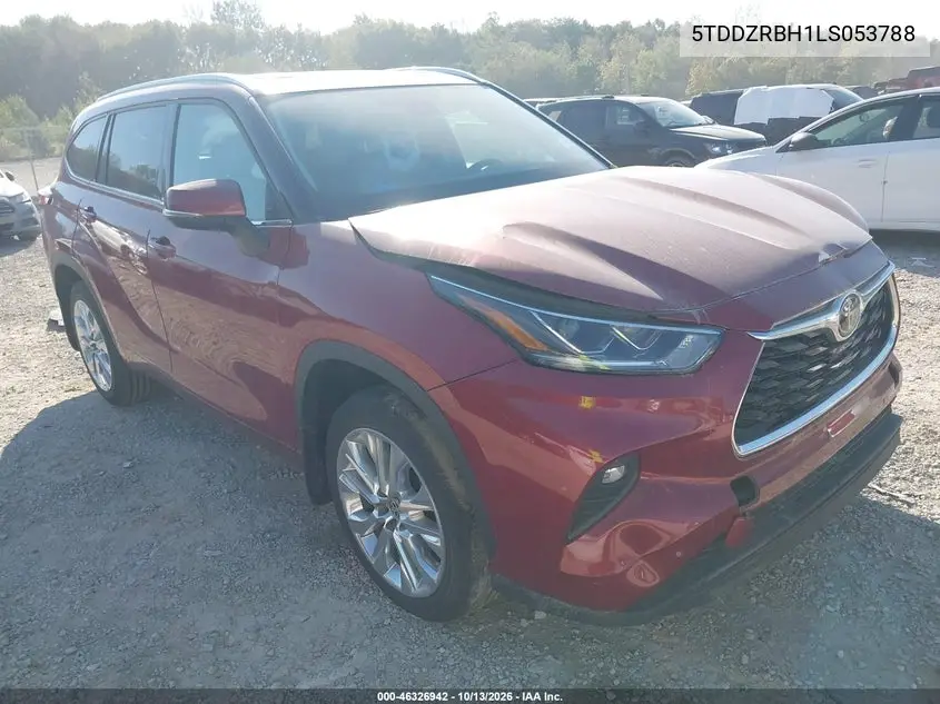 2020 Toyota Highlander Limited VIN 5TDDZRBH1LS053788 фото 2