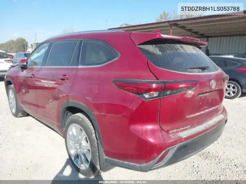 2020 Toyota Highlander Limited VIN 5TDDZRBH1LS053788 фото 4