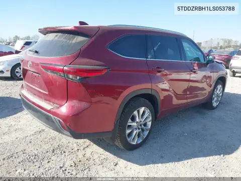 2020 Toyota Highlander Limited VIN 5TDDZRBH1LS053788 фото 5