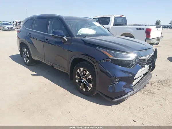 5TDHZRBH4MS547176 — 2021 Toyota Highlander, Передняя часть (Front End), фото до ремонта