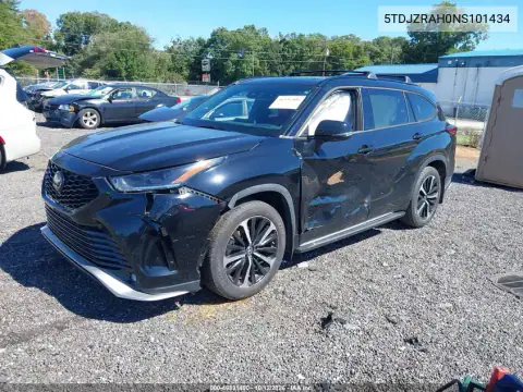 2022 Toyota Highlander Xse VIN 5TDJZRAH0NS101434 фото 3
