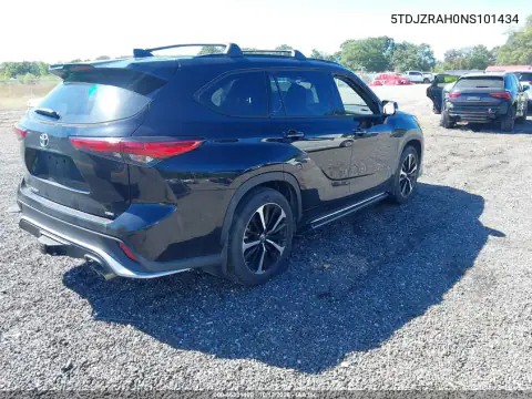 2022 Toyota Highlander Xse VIN 5TDJZRAH0NS101434 фото 5