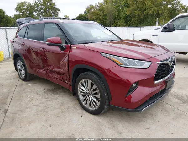5TDKDRAH7PS044400 — 2023 Toyota Highlander, Правый бок (Right Side), фото до ремонта