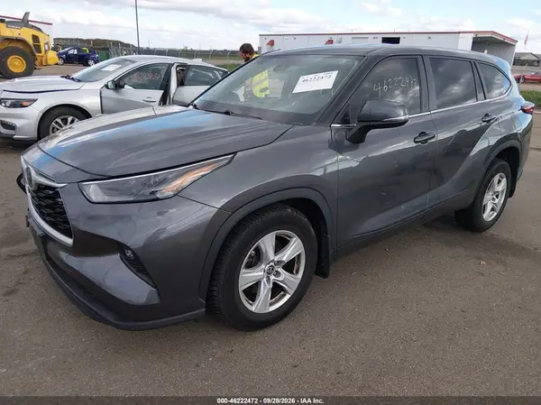 5TDKDRAH4PS504886 — 2023 Toyota Highlander, фото 2 с аукциона IAAI, Передняя часть справа