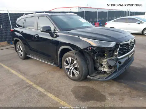 2023 Toyota Highlander Xle VIN 5TDKDRAHXPS013898 фото 2