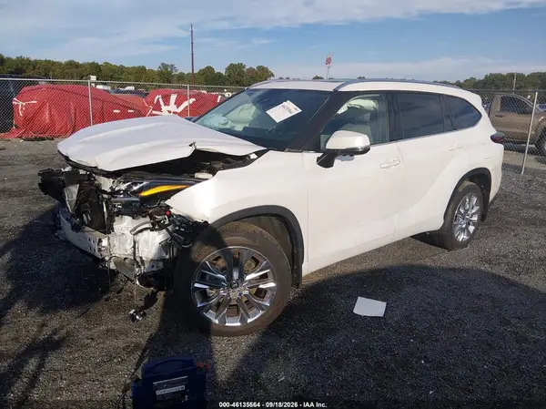5TDKDRBH6RS541777 — 2024 Toyota Highlander, фото 2 с аукциона IAAI 12.10.2026, Передняя часть