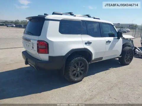 2025 Toyota Land Cruiser VIN JTEABFAJ9SK046714 фото 5