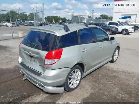 2003 Toyota Matrix Xr VIN 2T1KR32E63C104530 фото 5