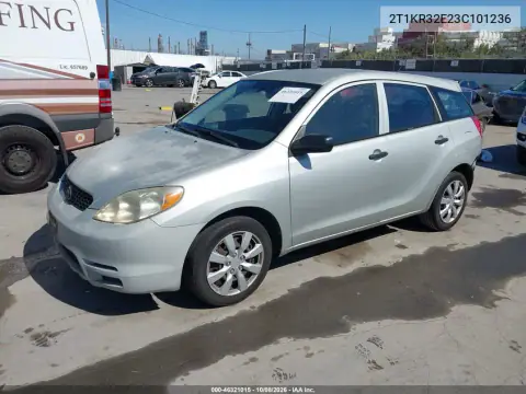 2003 Toyota Matrix Standard VIN 2T1KR32E23C101236 фото 3