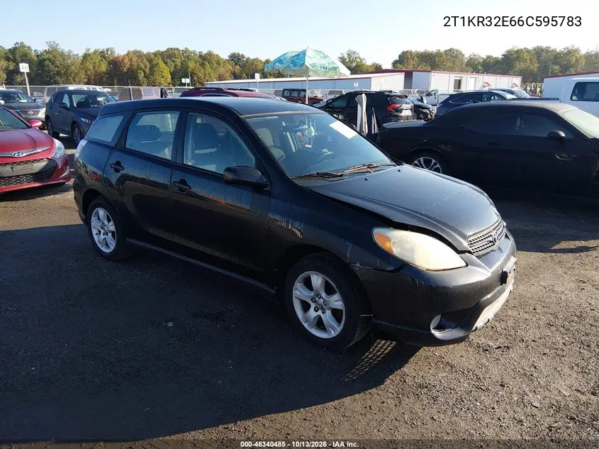 2006 Toyota Matrix Xr VIN 2T1KR32E66C595783 фото 2