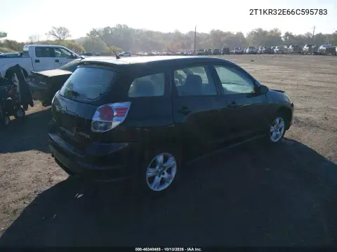 2006 Toyota Matrix Xr VIN 2T1KR32E66C595783 фото 5